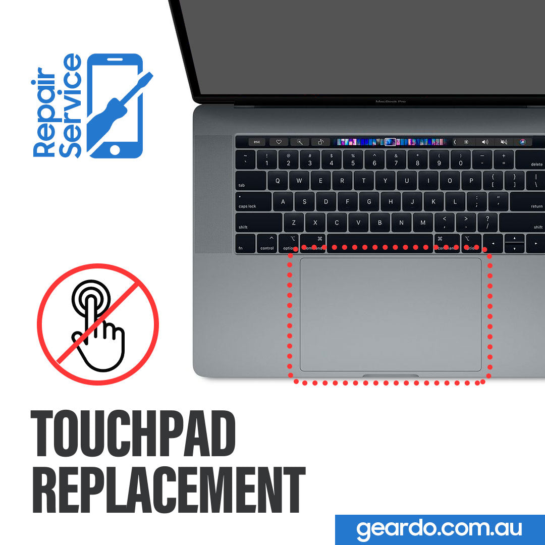 MacBook Pro Touch 15" A1990 Touchpad Replacement
